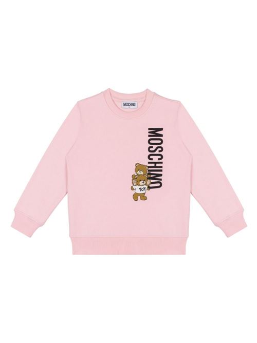 Felpa bambina rosa MOSCHINO KID-TEEN | H8F05RLCA1450209